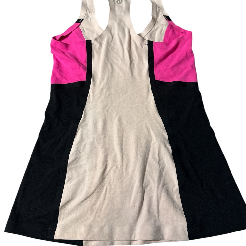 lululemon athletica Pink and Black A-Line Skirt